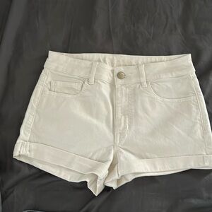 AE White Denim Short